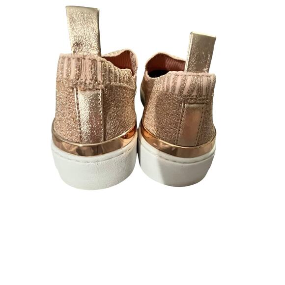 UC Michael Kors Pink & Gold Slip-On Athletic Shoes Women’s 9M - Picture 3 of 6